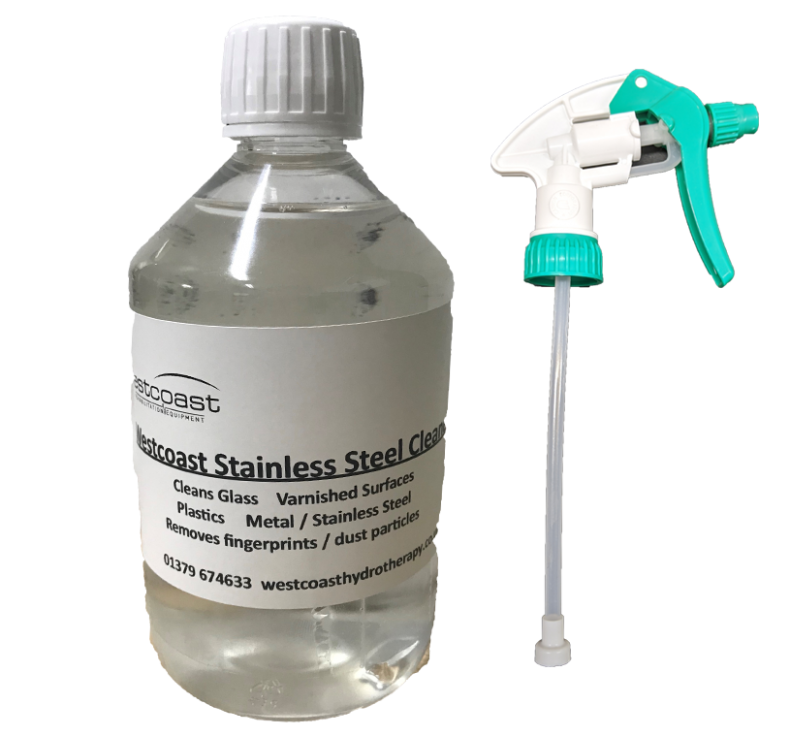 Stainless Steel Cleaner Westcoast Hydrotherapy